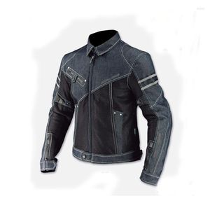 Odzież motocyklowa 2022 JK-006 Kurtka / wyścig terenowy dżinsowy garnitur z sprzętem ochronnym