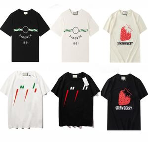 2023 Design T-shirts för män Kvinnor T-shirts Mode Bokstäver Tryck T-shirt Sommar Kortärmade Toppar Män Designerkläder