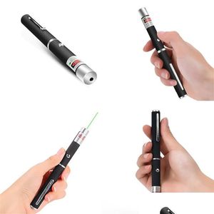 Laser Pointer Laser Pointer Pens Red Light Pen Mounting Night Hunting Beam School Teaching Office Work Pointing Bh2543 Drop Delivery Dhnpi