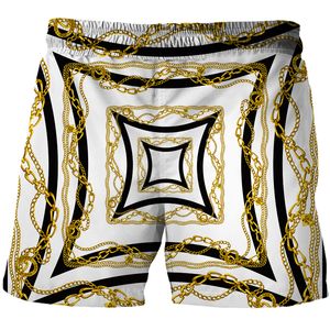 Men's Shorts Nowy luksusowy druk 3D moda destybusy plus size s-7xl harajuku 007