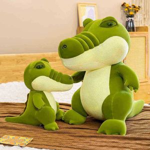 3765Cm Cute Simulation Crocodile Plush Toy For ld Filled Cartoon Alligator Pop Kids Baby Kawaii Creative Birthday gift J220729