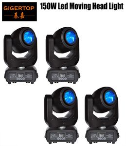 4 Unit 150W Spot Led Moving Head Light Strobe Professional 1416 Channel 150W AC 100240V Sound Active for KTV Club1580844