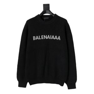 Men Designer knitted Sweater Autumn and Winter Fashion Round Neck Sweatshirt Loose Letter Embroidery hoodie Women sweater jacket bal 88