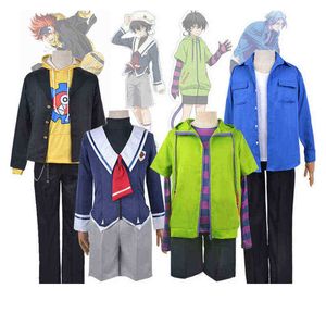 SK8 The Infinity Chinen Miya Cosplay Costumes Hooded dragkedja korta hoodie jacka svanshandskar zentai pak anime sk åtta enhetlig j220720
