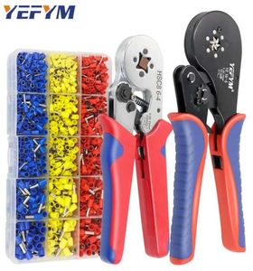 Tubular Terminal Crimping Pliers HSC8 6466166max 00816mmwire mini Ferrule crimper tools YEFYM Household electrical kit 22016364696