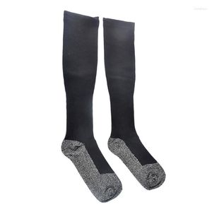 Sports Socks 1 Pair 35 Below Winter Aluminized Keep Feet Warm Long Sock Heat Fibers Insulation 2022 Men