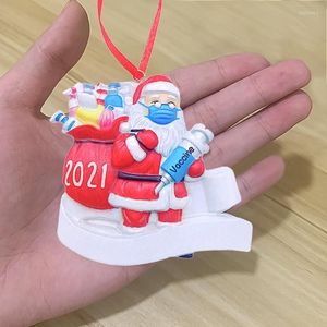 Novas decorações de Natal da moda 1x 2022 pingente de pvc pingente de alegria