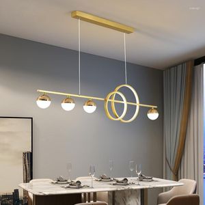 Lampy wiszące do jadalni salon sypialnia lampa dekoracyjna Dekoracja dekoracyjna żyrandol LED Light Light Kitchen Nowoczesne oświetlenie sufitowe