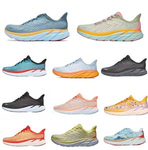 Popular 2023 ONE Athletic Running Shoe Clifton 8 Shock Discount Leve Amortecimento Sapato Corredor de Longa Distância Masculino Feminino Estilo de vida yakuda