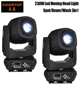230W LED Moving Head Light Professional LED -Bühnenbeleuchtung 618 Kanäle Dual Prism Lens Focus Zoom Funktion CE ROHS2638083