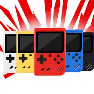 Mini Retro Giocatori di giochi portatili portatili Console video Maniglia nostalgica in grado di memorizzare 400 giochi SUP Plus LCD colorato a 8 bit Nero Giallo Blu Rosso Bianco