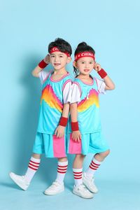 Aile Eşleşen Kıyafetler Yeşil Yaz Basketbol Üniforma Takımlar Erkek Kızlar Beyaz Tshirt Çocuk Kıyafetleri Çocuk Spor Hayranları Eşleştirme Kıyafetleri 221105