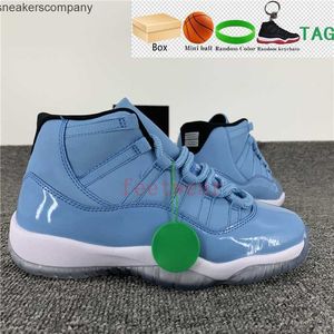 With 11 11s basketball shoes Anniversary low white bred legend blue citrus pantone cap and gown space jam Men Women Sneakers