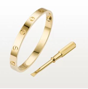 Neue Designer Carter Bracelet Love Mans Armbänder Armreifen Schmuckstücke Cjeweler Luxus Rose Sliver Gold Armband Klassiker Titanium Stahl