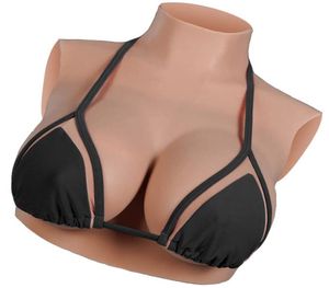 Siliconen borstplaat vorm zijden katoen gevulde aanraking zachte borstplaten vormen voor crossdresser drag queen transgender cosplay borst4578358