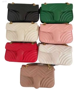 Luxurys designers axelväskor handväska purses kvinna mode koppling handväska vid poolen multi pochette felicie kedja väska g888833