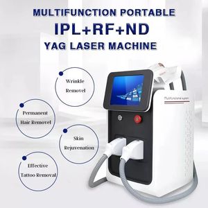 Multi-Functional Beauty Equipment Picosecond 3 in 1 IPL Hair Removal And Nd Yag Laser Tattoo Removal RF Skin Care Machine Spa Salon