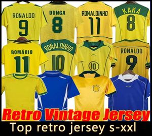 1998 Brasil soccer jerseys 2002 retro shirts Carlos Romario Ronaldo Ronaldinho 2004 camisa de futebol 1994 BraziLS 1991 1993 RIVALDO ADRIANO 1988 2002 1986 2021