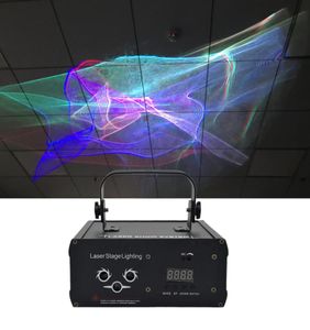 Mini DMX RGB Fullfärg Hypnotisk Aurora DJ Laser Light Home Gig Party Bakgrundssteg Ljuseffekt DJ518W9171746
