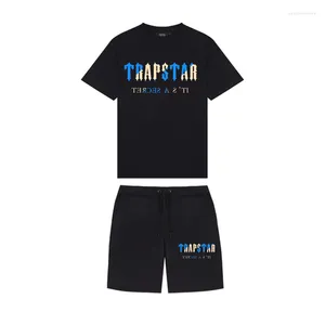 Kurzarm T-Shirt Trainingsanzüge Sets Herren und Damen Harajuku Tops T-Shirt Lustige Hip Hop Farbe T-Shirt Strand Casual Shorts Set Mode