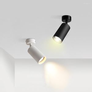 Taklampor ytmonterad LED Spotlight ljus för vardagsrum kök gång trappor fixtur spår lampor moderna ljuskronor