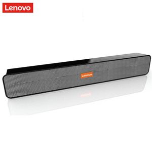 Lenovo BMS09 Sound Bar Stereo Surround Portable Applicera p Bookhelf Computer Desktop Dual Woofer Speakers Home Theater