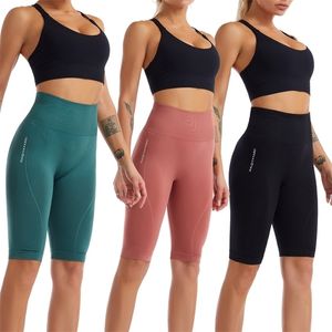 Yoga Roupfits Sports Pants Fitness Mulheres esculpindo a barriga de barriga respirável e rápida e sexy na cintura alta, treino 221108