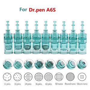 Dr. Pen Ultima A6S Derma Pen Needle Cartridges bayonet facterment Head Micro-needling 11/16/36/42 Nano