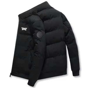 Fleece -Herrenkleidung 2022 Herbst/Winter neu gekleidete Baumwollblindmäuerierer Männer Jacke Golf tragen Down Mantel