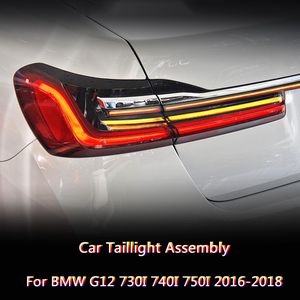 Car Taillight Assembly LED Dynamic Streamer Fog Brake Running Lights For BMW G12 730I 740I 750I Tail Lamp