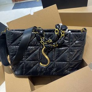 Kobiet projektantki kołdry torby na zakupy France luksusowa marka y metalowa nylonowa tafta torebki torebka dama o dużej pojemności wodoodporne torby na ramię 2023