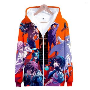 Erkek Hoodies 2022 Akudama Drive 3D fermuarlı kapüşonlu erkekler/kadınlar Baskı Baskı Sweatshirts El Sleeveunisex Trachsuit