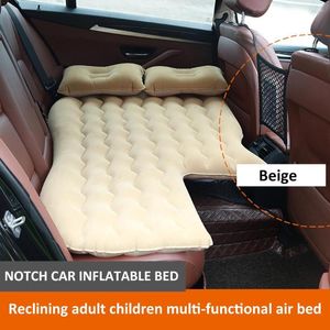 Innenzubehör Universal Auto PVC aufblasbares Bett Rücksitzbezug tragbare verstellbare Luftmatratze Reise für Wohnmobil-Pads mit Pumpe