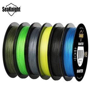 Braid Line Seaknight Brand Monstermanster W8 150m 300m 500m 8 fios de fios de arame de elenco 15-100 lb PE 221107