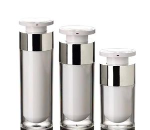 15 ml 30 ml 50 ml Presspump Akryl Airless Bottles Skin Care Liquid Lotion Cream Plastic Cosmetic 100st SN4741