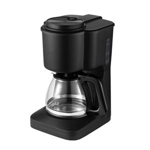 コーヒーメーカー世帯600W自動コーヒーメーカー電気ドリップコーヒーマシンアメリカンラテフィルターとガラスポット221108