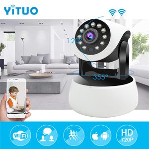 Yituo New Model Dual Antennas IP Camera Wi-Fi HD 720p 1 0MP Surveillance Cameras Mini CCTV Wireless Home Security WiFi Camara344B