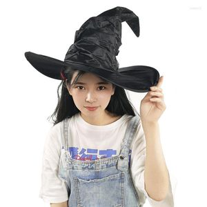 Party Decoration Halloween Fashion Witch Wizard Hat Adult Kids Cosplay Masquerade kostymtillbehör Rekvisita