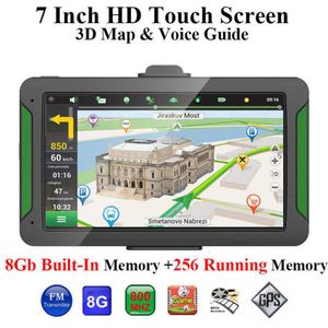 S7 Car GPS Navigator cali GB przenośny ekran dotykowy samochód GPS nawigacja automatyczna fm Bluetooth nadajnik Europa Europa Mapa Ameryki Północnej Nowa AR2535