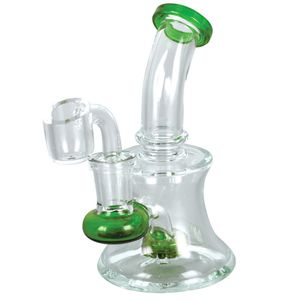 Acessórios para fumantes para fumar cachimbos de fumaça de bongues com base na base de copo Bongueira com bonges de água com bonges de fumaça com plataformas de óleo de vidro de Banger de 14 mm