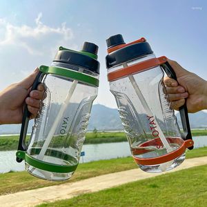 Water Bottles SAY Bottle Large Capacity Gourd 2l Liter Outdoor Travel Portable Drinking Kids Colorful Transparent Sport