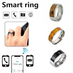 NFC Smart Ring Titanium Steel Women Men's Creative Sieraden Magic Band maat 7-12 voor Android iOS Mobiele telefoon