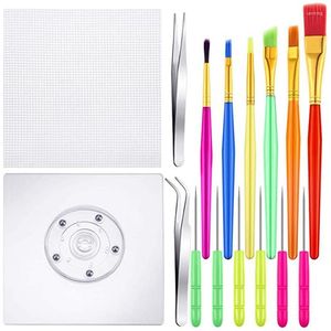 Bakningsverktyg Cookie Decorating Set Swivel Stand Turntable Needles Icing Brushes