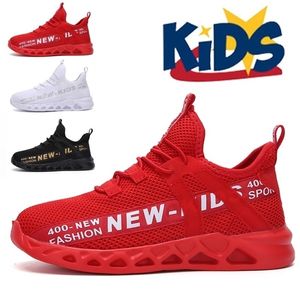 Buty dla dzieci w stylu sneakers chłopcy oddychające sportowe dziewczęta moda swobodne dzieci bez poślizgu biegające 221107