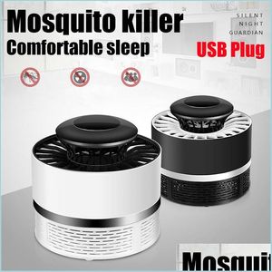 Diğer ev bahçesi LED elektrikli sivrisinek katil kovucu lamba böcek sinek böcek haşere kontrol tuzağı usb pocatalyst volan damlası dhiy2