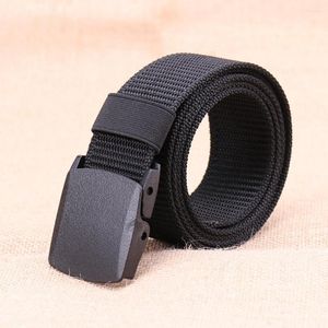 Belts Mens Nylon Webbing Canvas Casual Fabric Tactical Belt High Quality Accessories Military Jeans Army Waist Strap