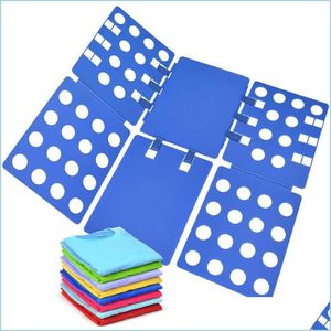 Other Laundry Products Save Time Easy To Use Plastic Shirt Folder Detachable Laundry Products T Shirts Jumpers Folding Board Drop De Dhv7S