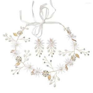 Headpieces Bride Wedding High Quality Jewelry Suit Hair Headdress Hairpin Headband Flower Chinese Toast A Variety Of Optional