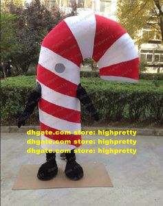 Christmas Cane Candy Cane Mascot Costume Adult Cartoon Character Outfit Suit Restaurant Inn Organize An Activity zz7806