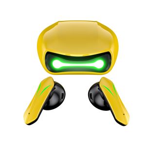 R05 TWS Kopfhörer Cool Light Flash Super Car Model Style Drahtloses Bluetooth 5.2 Headset Sport Gaming Kopfhörer mit Mikrofon für alle Telefone iPhone 14 Samsung Xiaomi